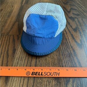 Vintage Patagonia Duck Bill 5 panel hat mesh nylon size medium Made in the USA